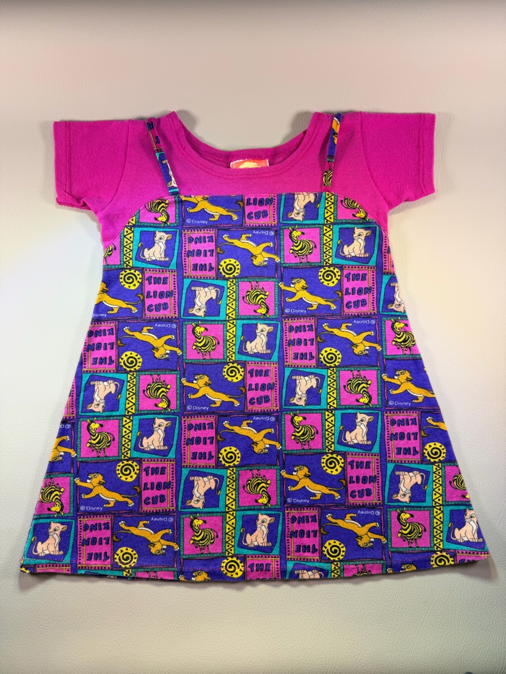 Vintage 90s Disney The Lion King 3-4T dress - made in Canada